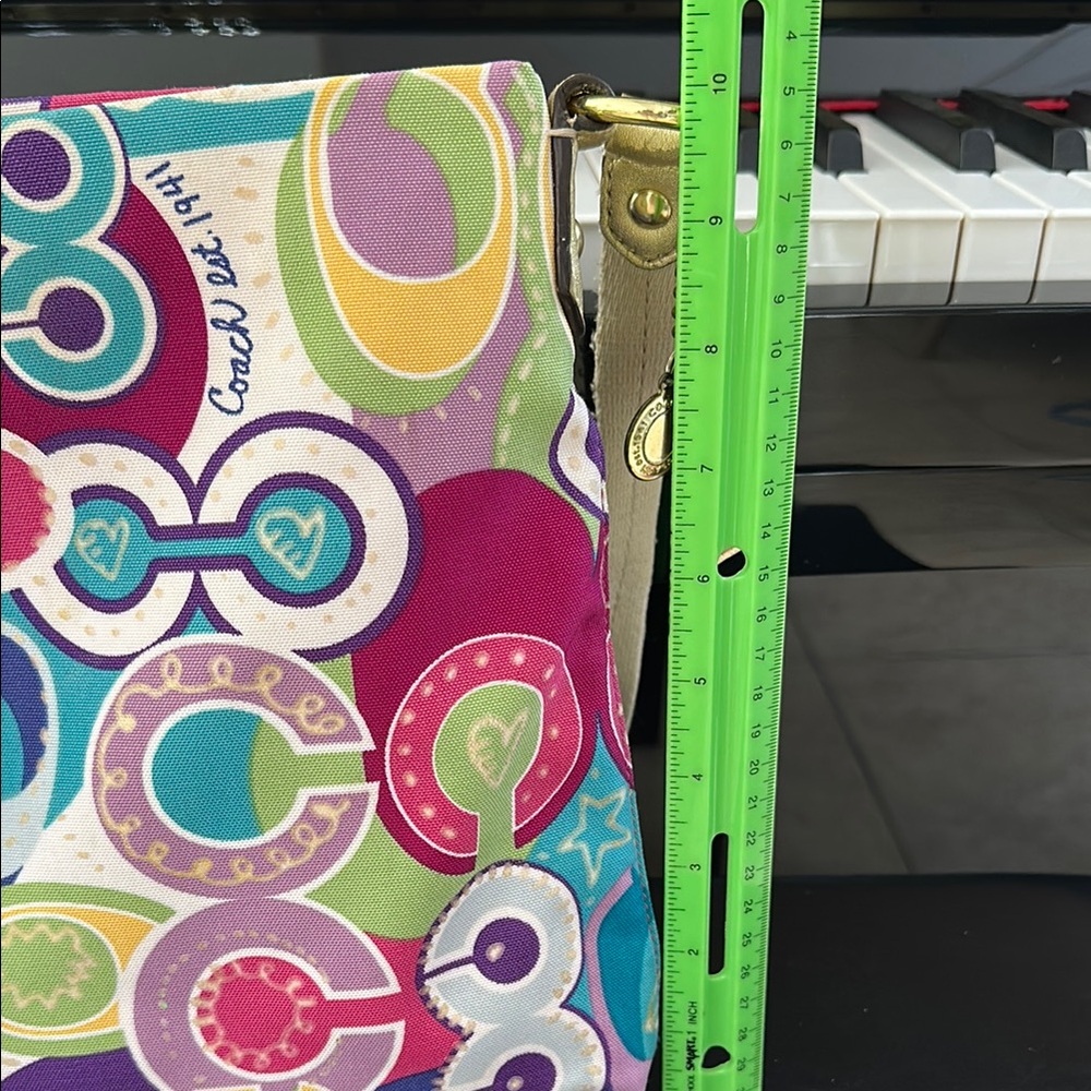 Coach Vibrant Multi-Color Whimsical Crossbody Bag - Picture 10 of 11